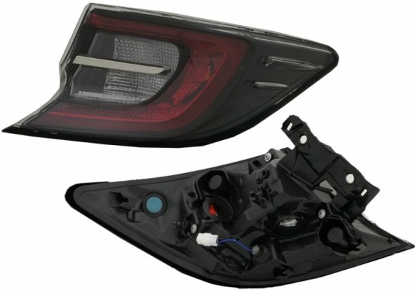 Accéder à la pièce Feu arrière gauche, extérieur, LED (5 portes)