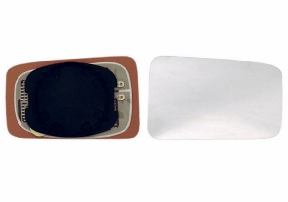Accéder à la pièce Glace + support rétroviseur droit, convexe, chauffant