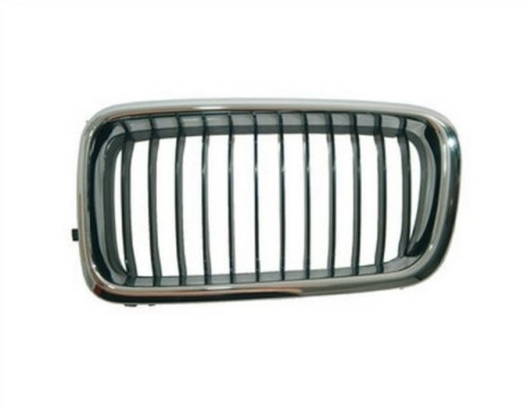 Accéder à la pièce Grille gauche chromée/noire Accéder à la pièce Grille gauche chromée/noire