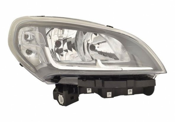 Accéder à la pièce Phare électrique droit, chromé, H7+H7 (moteur)