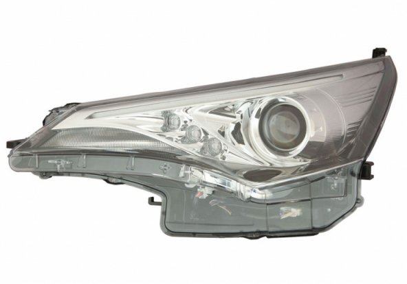 Accéder à la pièce Phare électrique gauche, noir, LED