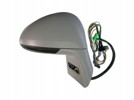 Accéder à la pièce Rétroviseur droit électrique, convexe, bleu, chauffant, appreté, rabattable