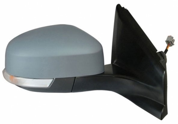 Accéder à la pièce Rétroviseur électrique droit, asphérique, chauffant, apprêté, rabattable, avec feu clignotant, courtoisie (8 broches)