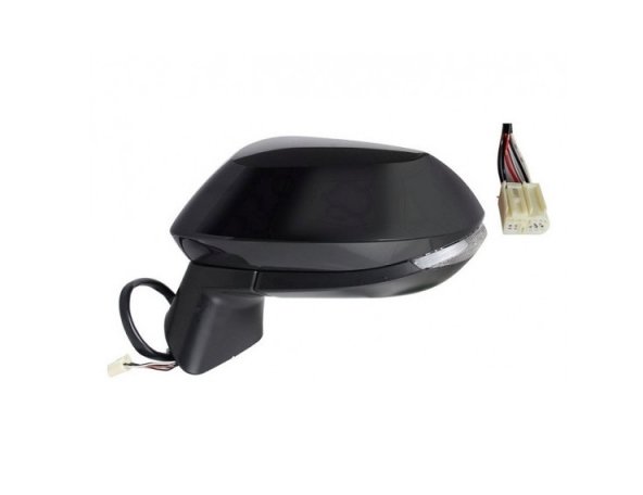Accéder à la pièce Rétroviseur électrique gauche, chauffant, avec feu clignotant, convexe (6 broches)