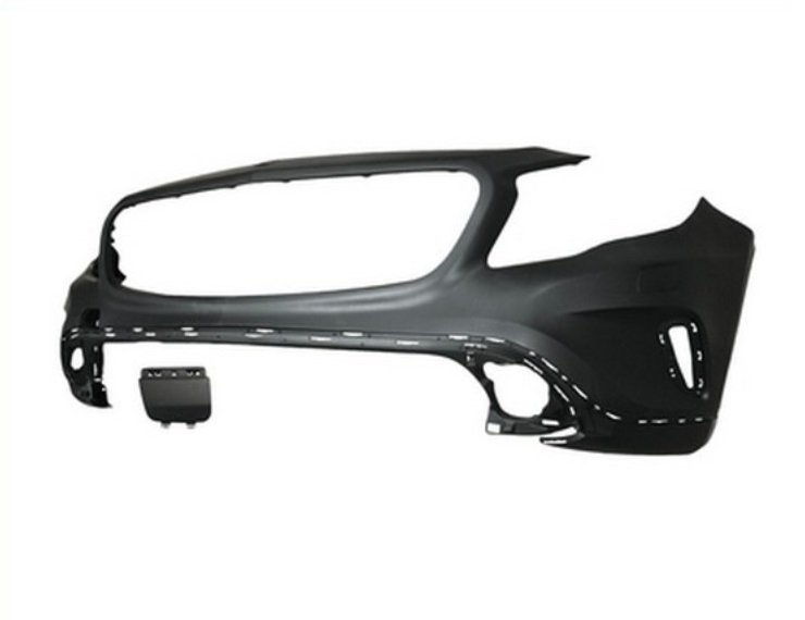 Pare-chocs avant, apprêté, trous de lave-phares, avec cache crochet MERCEDES-X156 pour MERCEDES CLASSE GLA  pour MERCEDES CLASSE GLA