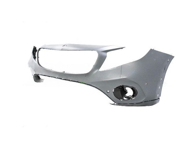 Pare-chocs avant, apprêté, avec cache crochet, trous capteur, trous de caméra MERCEDES-X156 pour MERCEDES CLASSE GLA  pour MERCEDES CLASSE GLA