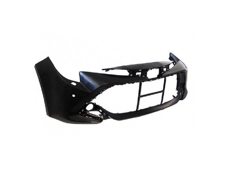 Accéder à la pièce Pare-chocs avant noir, avec trous pour capteurs, lave-phares, park assist