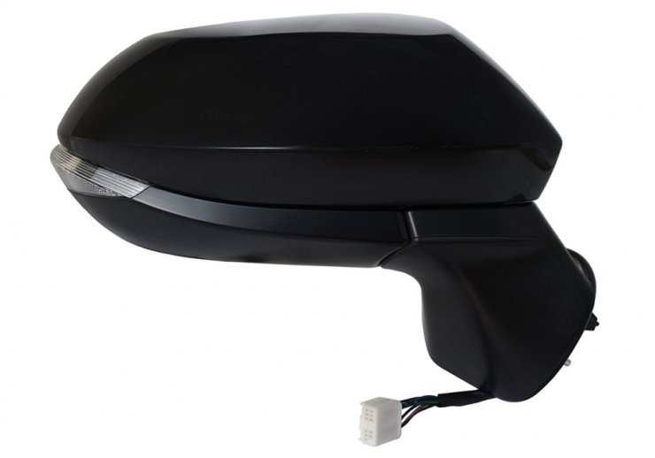 Rétroviseur électrique droit, convexe, chauffant, apprêté, avec feu clignotant, LED (6 broches) TOYOTA-YARIS pour TOYOTA YARIS CROSS  pour TOYOTA YARIS CROSS