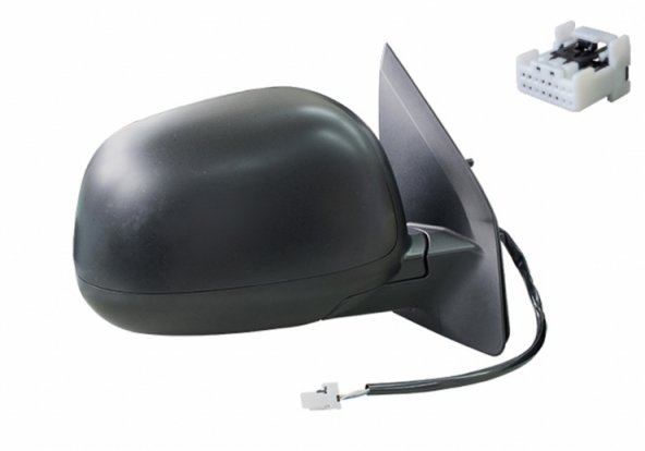 Accéder à la pièce Rétroviseur électrique droit, convexe, apprêté (3 broches)