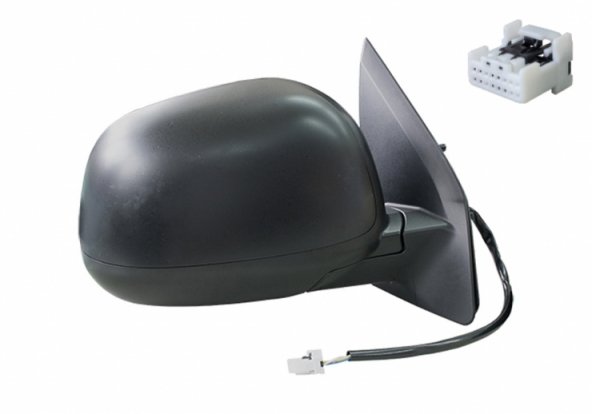 Accéder à la pièce Rétroviseur électrique droit, convexe, chauffant, apprêté (5 broches)