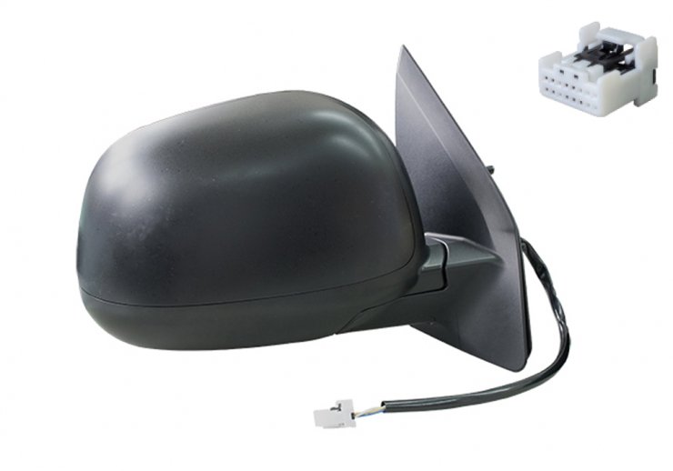 Accéder à la pièce Rétroviseur électrique droit, convexe, apprêté (3 broches)