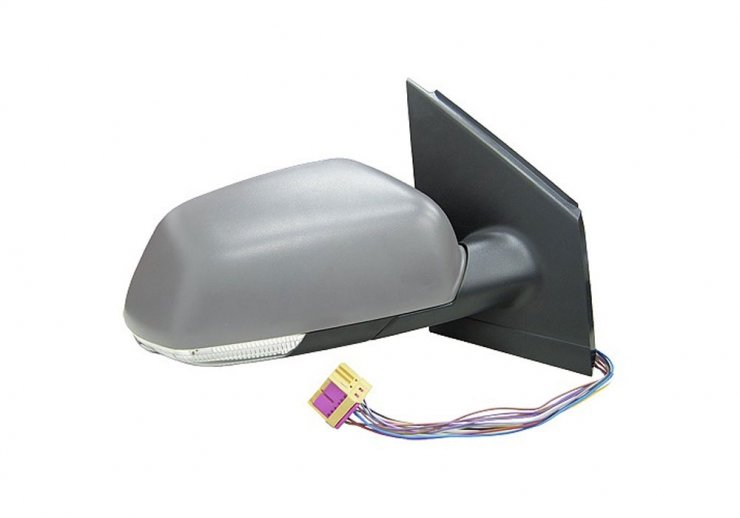 Rétroviseur électrique droit, convexe, chauffant, apprêté, rabattable, avec feu clignotant, LED VOLKSWAGEN-POLO pour VOLKSWAGEN POLO  pour VOLKSWAGEN POLO