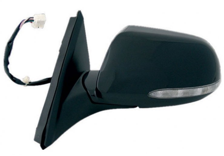 Rétroviseur électrique gauche, asphérique, chauffant, avec feu clignotant (7 broches) HONDA-ACCORD pour HONDA ACCORD   pour HONDA ACCORD