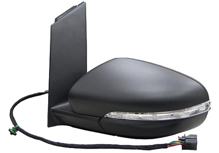 Rétroviseur électrique gauche, asphérique, chauffant, avec feu clignotant (6 broches) VOLKSWAGEN-TOURAN  pour VOLKSWAGEN TOURAN   pour VOLKSWAGEN TOURAN