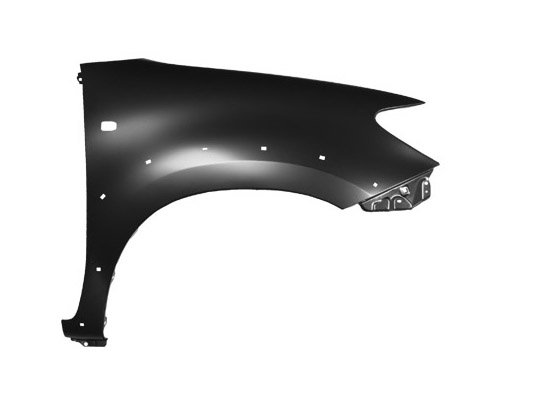 Accéder à la pièce Aile avant droite, trou feu clignotant, trou moulure