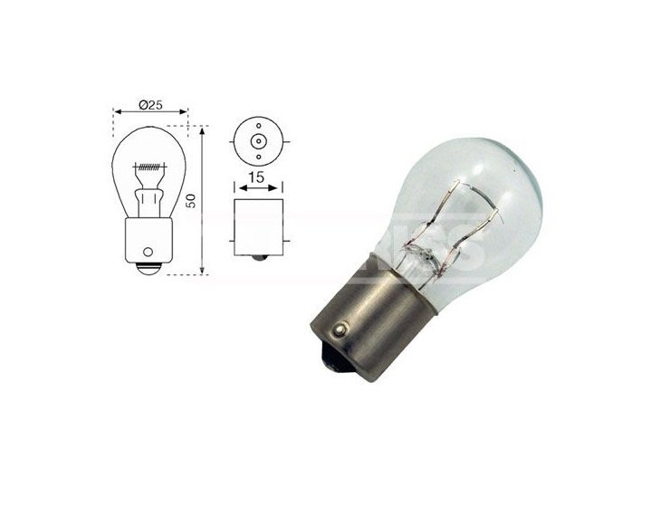 Accéder à la pièce BOÎTE 10 AMPOULES 12V P21W 