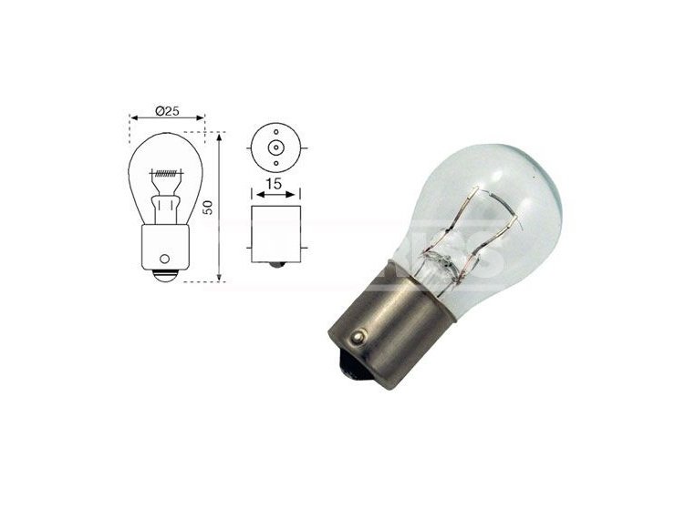 Accéder à la pièce BOÎTE 10 AMPOULES 24V P21W 