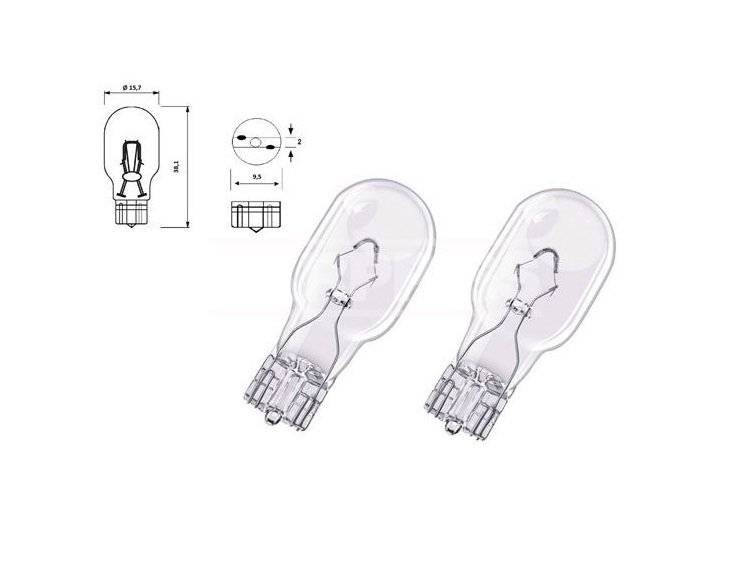 Accéder à la pièce BOÎTE 10 AMPOULES P21-4W 12V 