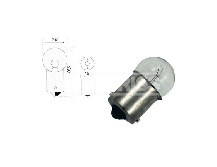 Accéder à la pièce BOÎTE 10 AMPOULES 24V W5W T10 
