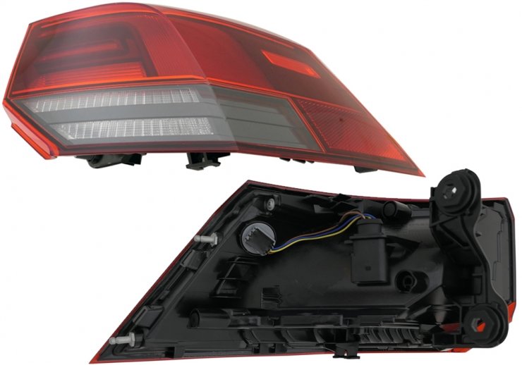 Accéder à la pièce Feu arrière droit, extérieur, LED