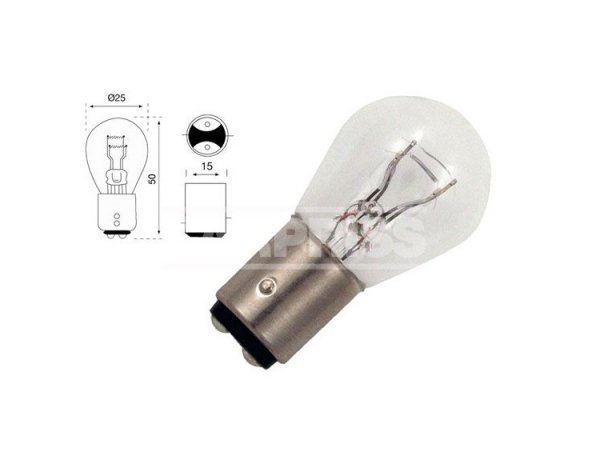 Accéder à la pièce BOÎTE 10 AMPOULES P21-5W 12V 