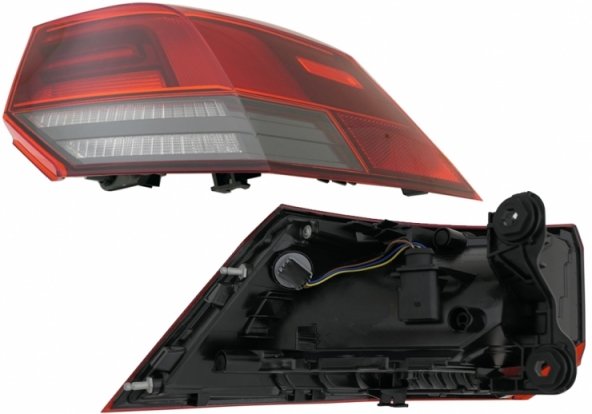 Accéder à la pièce Feu arrière droit, extérieur, LED