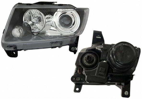 Accéder à la pièce Phare électrique droit, H9 (moteur)