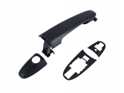 Accéder à la pièce Poignée de hayon noire, avec trou de serrure