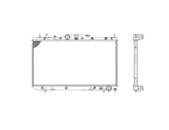 Accéder à la pièce Radiateur 2,0L D-4D