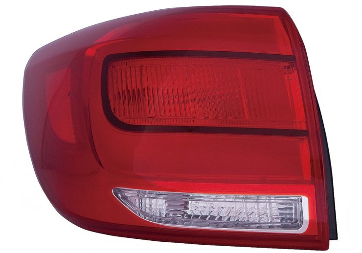 Accéder à la pièce Feu arrière gauche, extérieur