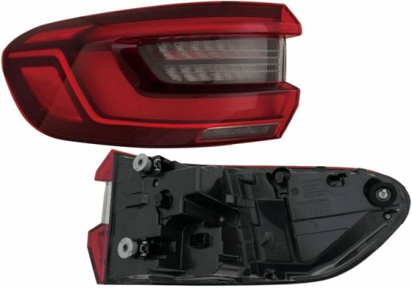 Accéder à la pièce Feu arrière gauche, LED