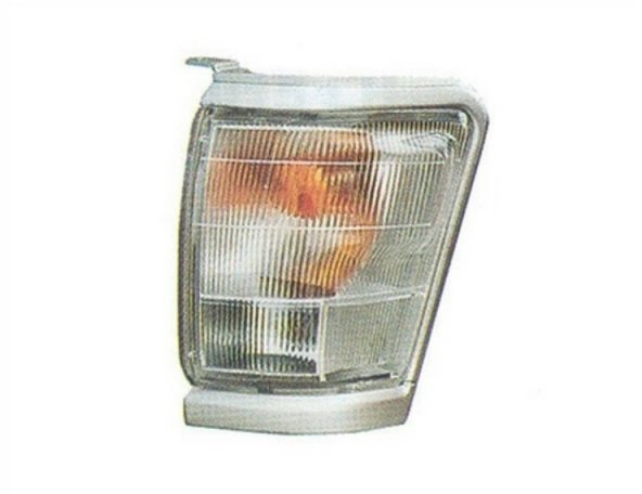 Accéder à la pièce Feu avant gauche, bord gris (blanc)