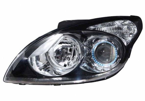 Accéder à la pièce Phare électrique gauche, H1+H7 (moteur)