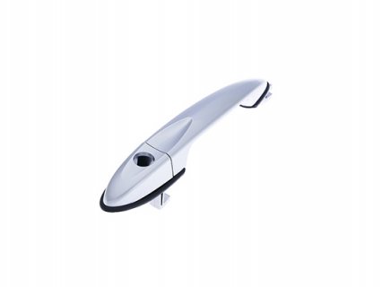 Accéder à la pièce Poignée avant gauche, argent, trou de serrure