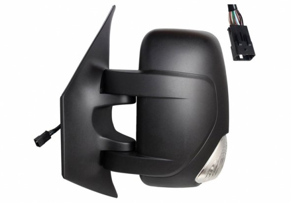 Accéder à la pièce Rétroviseur électrique gauche, convexe, chauffant, avec feu clignotant, side (9 broches)