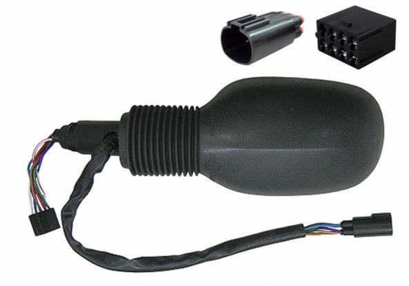 Accéder à la pièce Rétroviseur électrique réversible, convexe, chauffant (6 broches-7 broches)