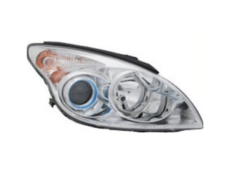 Accéder à la pièce Phare électrique droit, chromé, H1+H7 (Moteur)