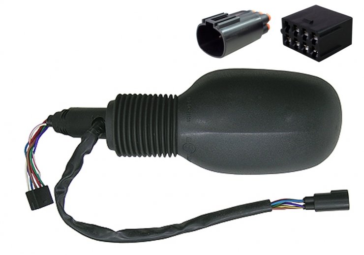 Accéder à la pièce Rétroviseur électrique réversible, convexe, chauffant (6 broches-7 broches)