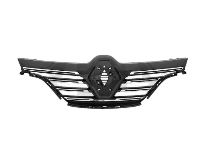Grille de calandre noire [7 enjoliveurs]
