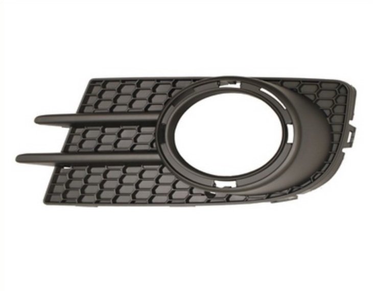 Grille de pare-chocs gauche, noire, feu antibrouillard, cadre (Sport 18º) VOLKSWAGEN-TIGUAN  pour VOLKSWAGEN TIGUAN   pour VOLKSWAGEN TIGUAN