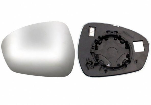 Accéder à la pièce Glace + support rétroviseur gauche, convexe, chauffant (2 broches)