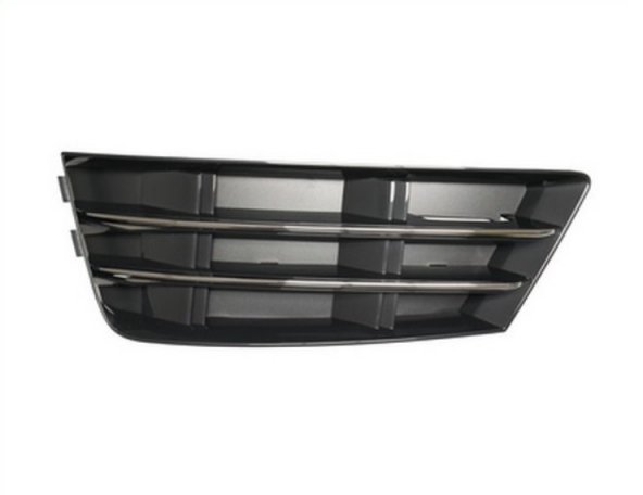 Accéder à la pièce Grille de pare-chocs gauche, noire, moulure chromée