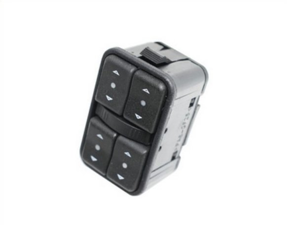 Accéder à la pièce Panneau 4 interrupteurs avant gauche, noir (12 broches)