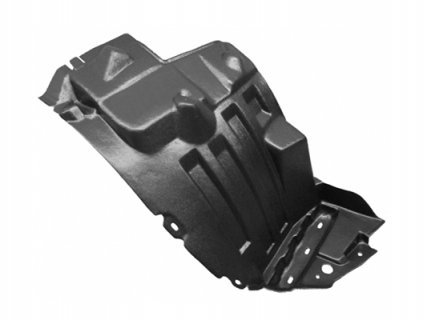 Accéder à la pièce Pare-boue avant droit (partie avant)