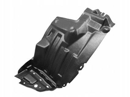 Accéder à la pièce Pare-boue avant gauche (partie avant)