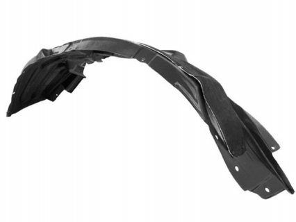 Accéder à la pièce Pare-boue avant gauche, avec isolant