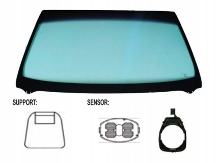 Accéder à la pièce Pare-brise vert