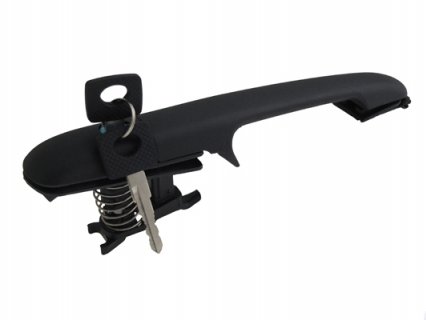 Accéder à la pièce Poignée arrière réversible, noire, avec clés