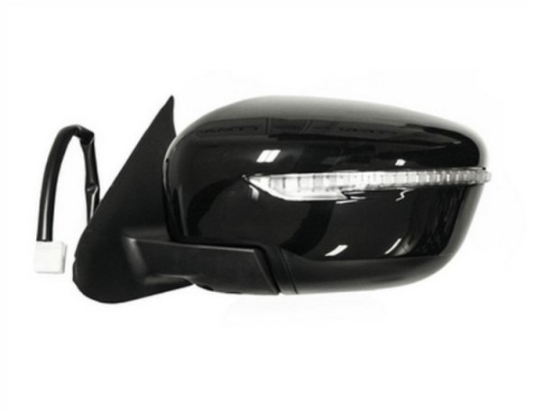 Accéder à la pièce Rétroviseur électrique gauche, noir, chauffant, avec feu clignotant, convexe