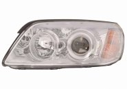 Accéder à la pièce Phare électrique gauche, chromé, H1+H7 (moteur)